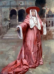 ES Willard in Der Kardinal, ca. 1902