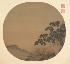 Frühlingslandschaft, Mitte des 13. Jahrhunderts