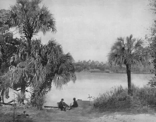 Eau Gallee, Indian River, Florida, ca. 1897