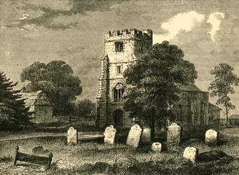 Edmonton Kirche, 1790, um 1876