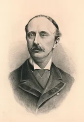 Edward Stanhope, 1840-1893, britischer Politiker der Konservativen Partei, 1896