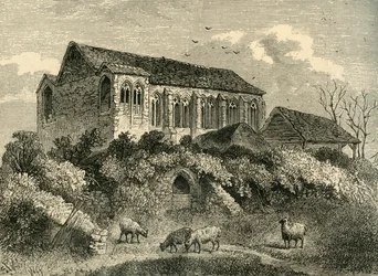Eltham Palace im Jahr 1790, ca. 1878