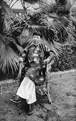 Kaiser Khai Dinh 1885-1925, 12. Kaiser der Nguyen-Dynastie, Annam, Vietnam, 1922