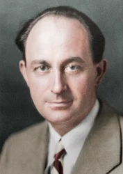 Enrico Fermi, italienisch-amerikanischer Kernphysiker, ca. 1938