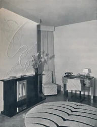 Eingangshalle entworfen von Duncan Miller, London, England, 1936