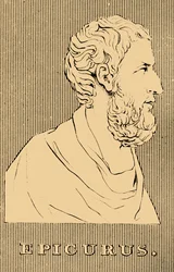 Epikur, 341-270 v. Chr., 1830