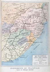 Ereignisse im Transvaal, Afrika, 1899