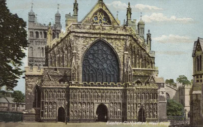 Exeter Kathedrale, Westfront