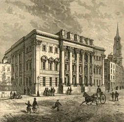 Außenansicht der Goldsmiths Hall, 1897