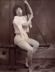Fannie Leslie, britische Sängerin und Schauspielerin, 1882