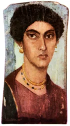 Fayum-Porträt, antikes Ägypten, römische Zeit, um 200 n. Chr., 1956