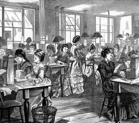 Telegrafistinnen, 1871