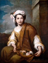 Blumenmädchen, ca. 1800-1899