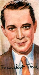 Franchot Tone, amerikanischer Schauspieler