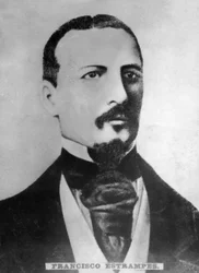 Francisco Estrampes 1827-1855, kubanischer Lehrer und Journalist, ca. 1910