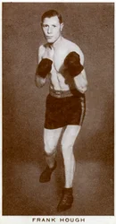 Frank Hough, britischer Boxer, 1938
