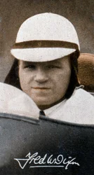 Fred Dixon, englischer Motorradrennfahrer, 1935