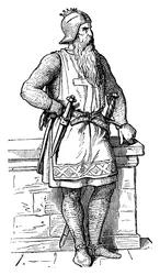 Friedrich I., Barbarossa Rotbart, ca. 1123-1190, Heiliger Römischer Kaiser, 19. Jahrhundert