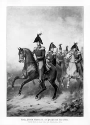 Friedrich Wilhelm III., König von Preußen, und seine Söhne, 1900
