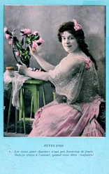 Französische Postkarte, um 1900