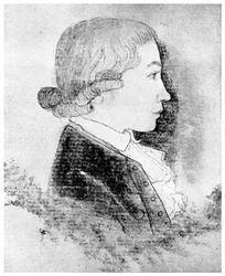 Friedrich Hölderlin, deutscher Dichter, 19. Jahrhundert