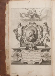 Frontispiz mit Porträt von Ovid, Metamorphosen, Oxford, 1632