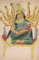Ganesha-Janani Mutter von Ganesh, 1800er Jahre