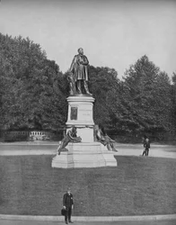 Garfield-Statue, Washington, D.C., um 1897