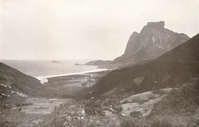 Gavea-Berg und der Südatlantik, 1914