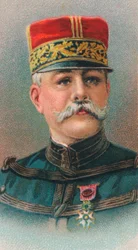 General Maurice Sarrail 1856-1929, Alliierter Kommandant in Griechenland während des Ersten Weltkriegs, 1917