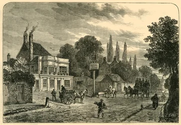 Gesamtansicht von Old Kentish Town, 1820, ca. 1876
