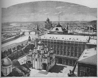 Gesamtansicht der Stadt Moskau, 1902