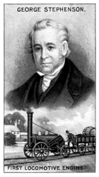George Stephenson, englischer Maschinenbauingenieur, ca. 1924