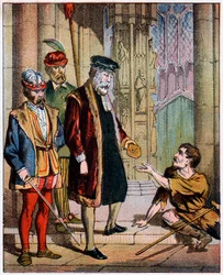 George Wishart, schottischer Reformator und Märtyrer des 16. Jahrhunderts, Mitte des 19. Jahrhunderts