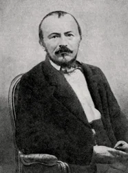 Gerard de Nerval, französischer Dichter, 1855