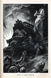 Deutsches Begräbnisopfer, 1882
