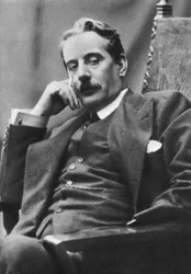 Giacomo Puccini 1858-1924, italienischer Komponist, 1910