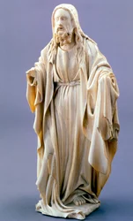 Gott der Vater, anonyme flämische Elfenbein, 1400-1425