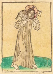 Guter Hirte, um 1480
