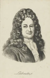 Gottfried Wilhelm Leibniz 1646-1716, um 1800