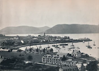 Gourock - Die Stadt und der Hafen, 1895