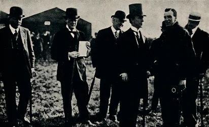 Grahame White und Mr. Churchill, 1910, 1945