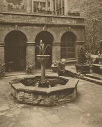 Friedhof von St. Ethelburga, Bishopgate, Ein Ruheplatz für die Lebenden, um 1935