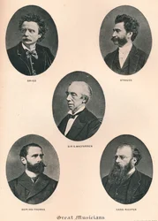 Große Musiker - Platte IX., 1895