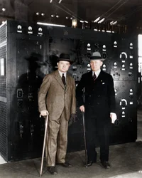 Guglielmo Marconi und David Sarnoff
