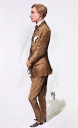 Gustave Hamel, britischer Luftfahrtpionier, 1913