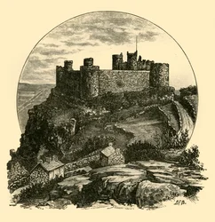 Harlech Castle, 1898