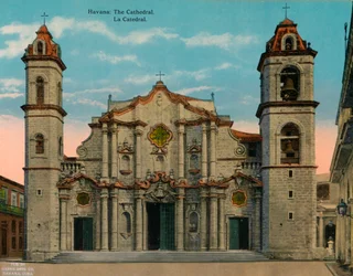 Kathedrale von Havanna, Kuba, ca. 1920