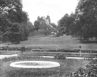 Hawarden Castle, Flintshire, Wales, 1894