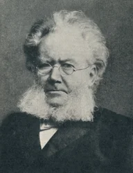 Henrik Ibsen - In der Blüte seines Erfolgs, um 1897, um 1925